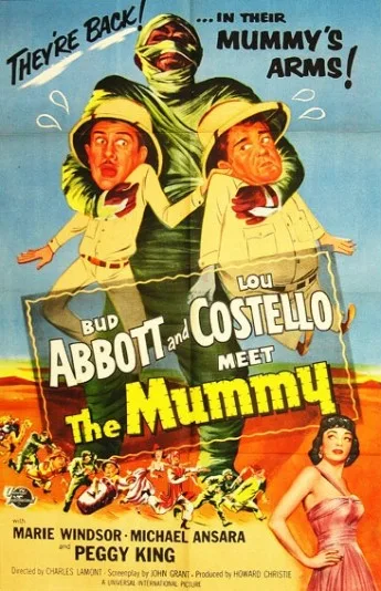 Abbott i Costello spotykają Mumię