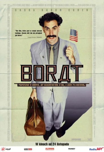 Borat: Podpatrzone w Ameryce, aby Kazachstan rósł w siłę, a ludzie żyli dostatniej