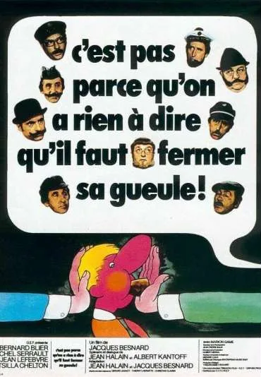 C'est pas parce qu'on a rien à dire qu'il faut fermer sa gueule