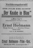 Chłopiec w niebieskim