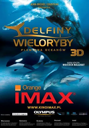 Delfiny i wieloryby 3D. Plemiona oceanów