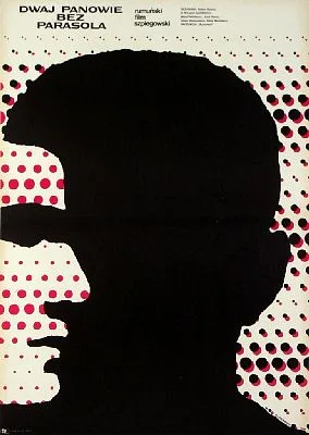 Dwaj panowie bez parasola