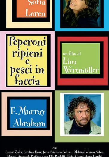 Faszerowana papryka i rybą w twarz