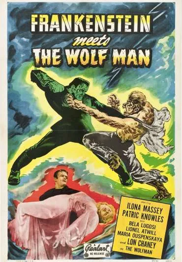 Frankenstein spotyka Człowieka Wilka