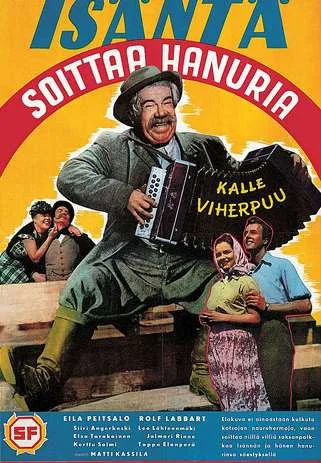 Isäntä soittaa hanuria