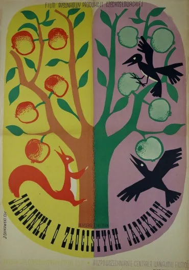 Jabłonka o złocistych jabłkach