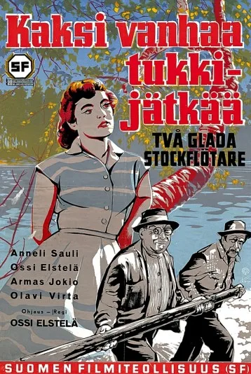 Kaksi vanhaa tukkijätkää