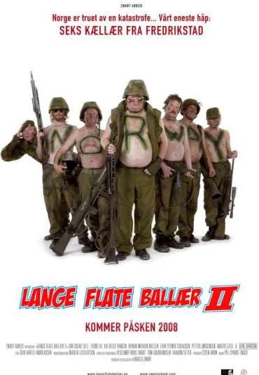 Lange flate ballær II - I kongens klær