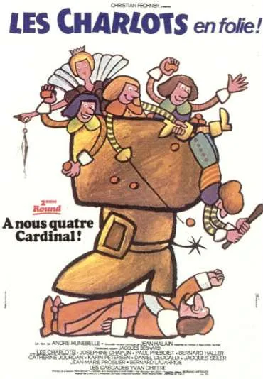 Les Charlots en folie: À nous quatre Cardinal!