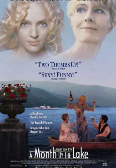 Miesiąc nad jeziorem