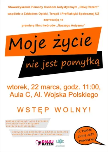 Moje życie nie jest pomyłką
