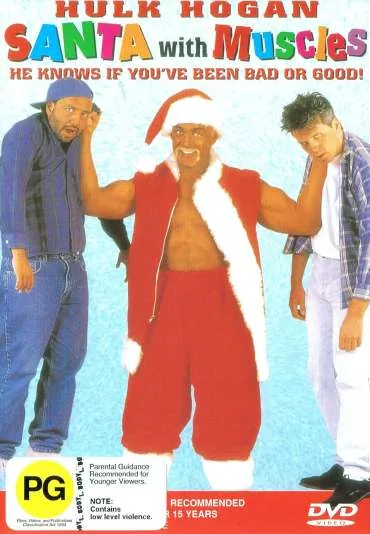 Muskularny Święty Mikołaj