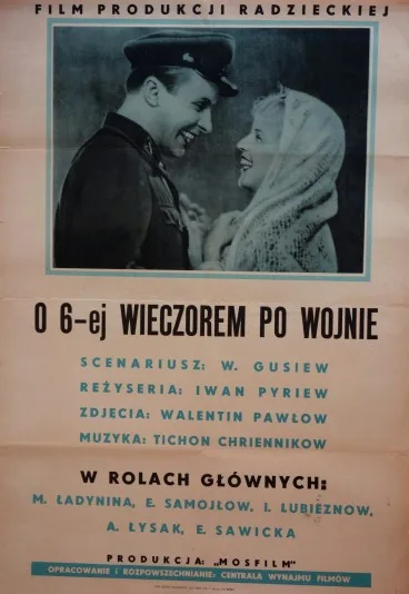 O szóstej wieczorem po wojnie