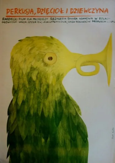 Perkusja, dzięcioł i dziewczyna