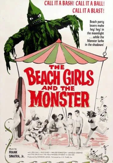 Plażowiczki i potwór