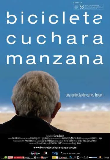 Rower, łyżka, jabłko