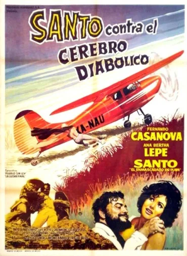 Santo contra el cerebro diabólico