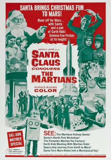 Święty Mikołaj wyrusza na podbój Marsa