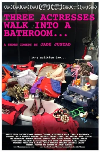 Three Actresses Walk Into a Bathroom...