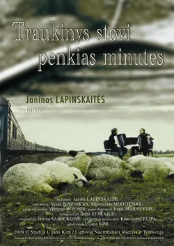 Traukinys stovi penkias minutes