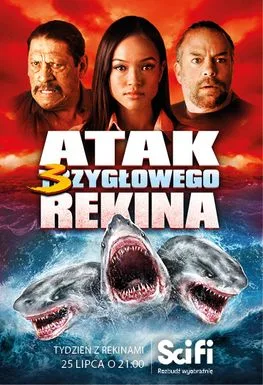 Trójgłowy rekin atakuje