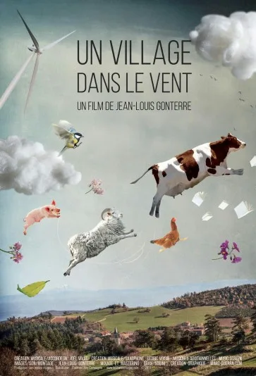 Un village dans le vent