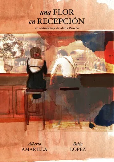 Una flor en recepción