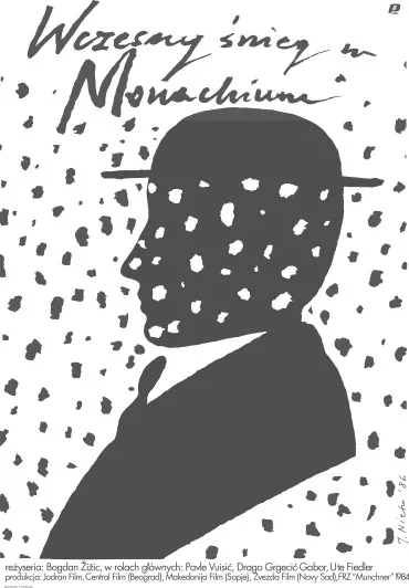 Wczesny śnieg w Monachium